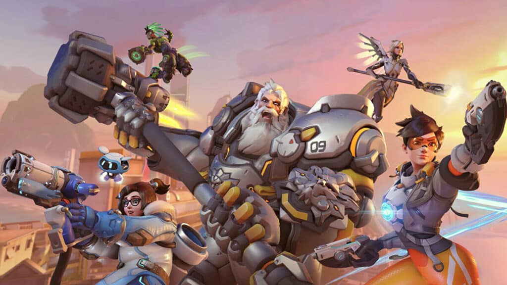 Overwatch 2 eroi in posa