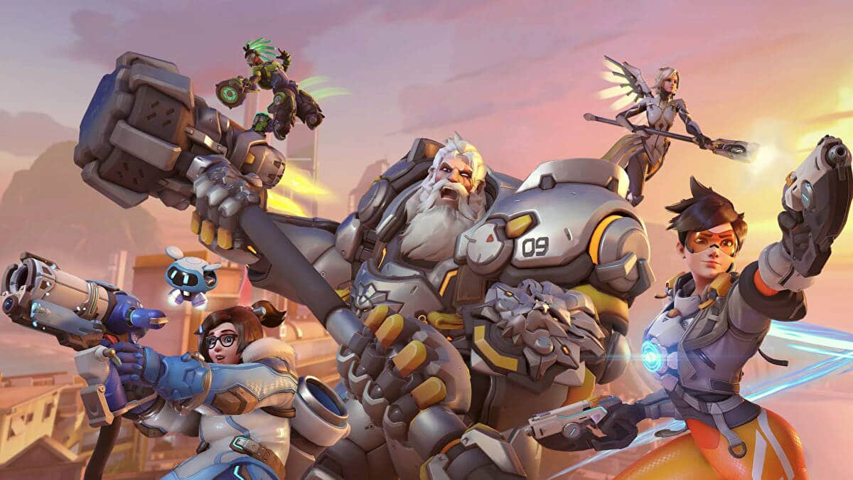 Overwatch 2 Helden posieren